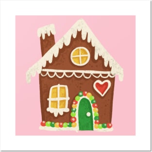 Gingerbread House Posters and Art